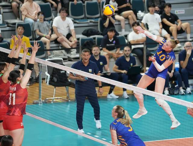 典队, 韩国女排在